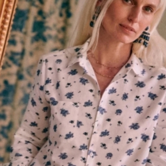 Sezane Tomboy Shirt - Picture 2 of 6